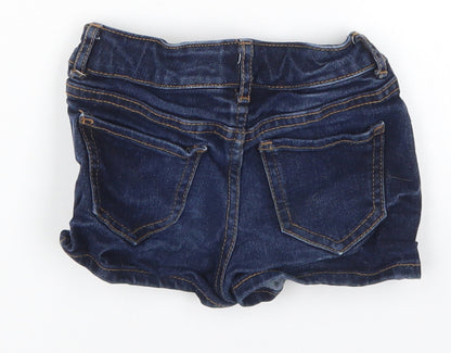 Gap Girls Blue  Denim Mom Shorts Size 5 Years
