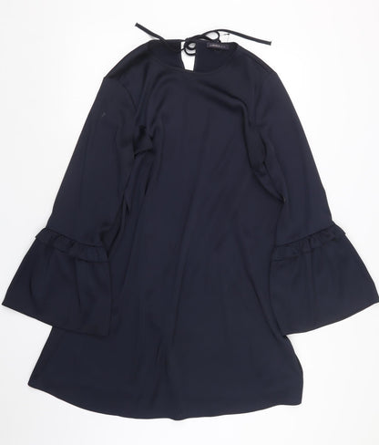 Marks and Spencer Womens Blue   A-Line  Size 10