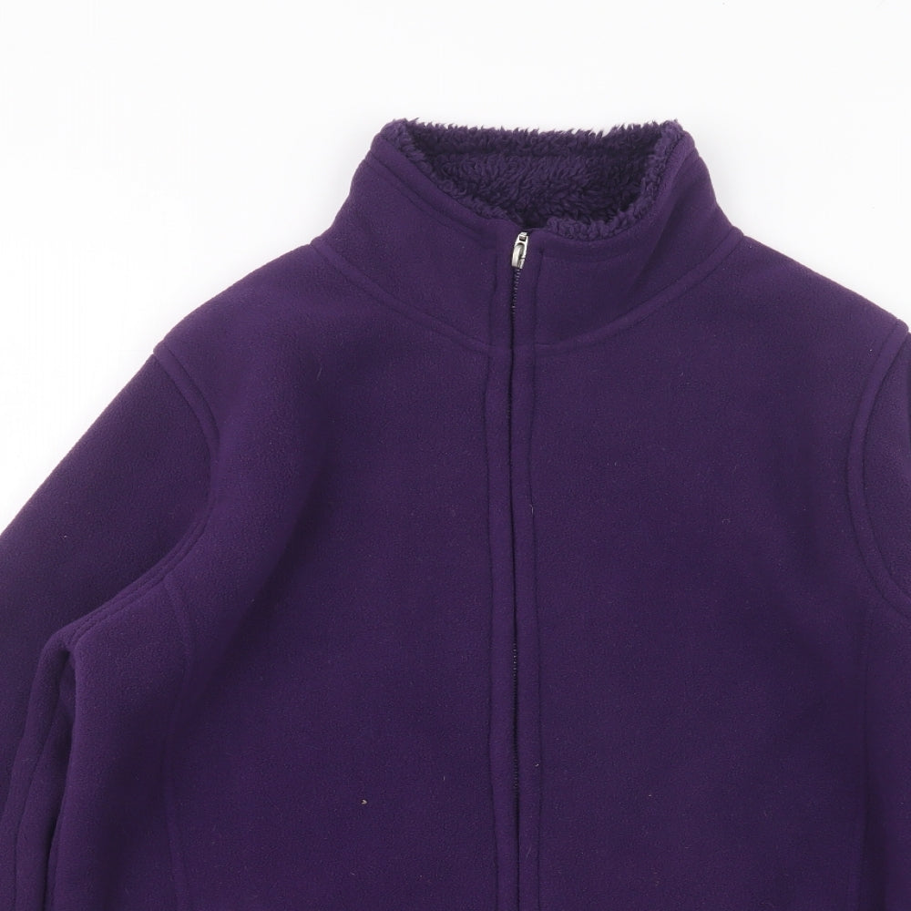 Womens UK Size 10 EWM Purple Jacket
