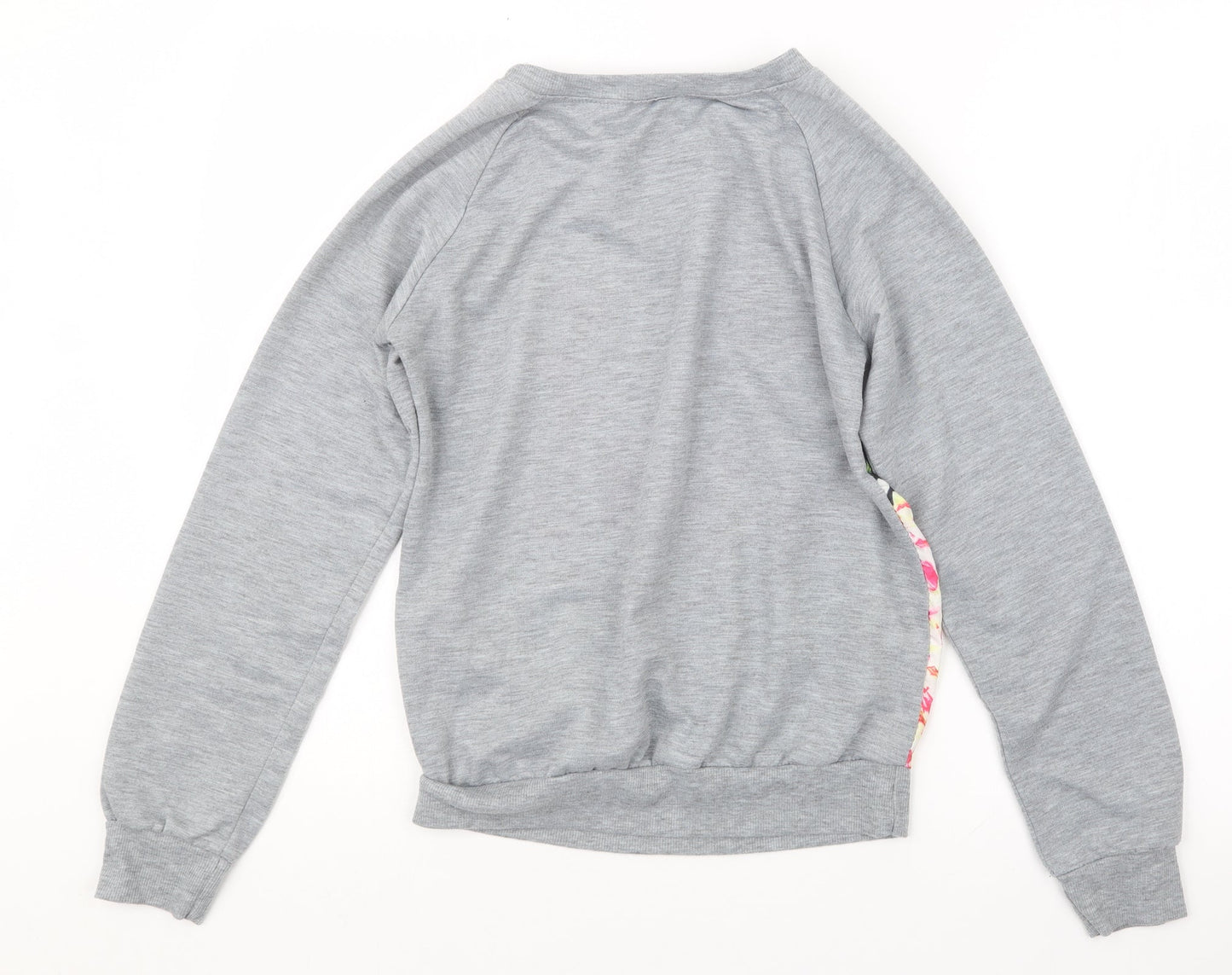 Womens UK Size M Preworn Grey Pullover Jumper