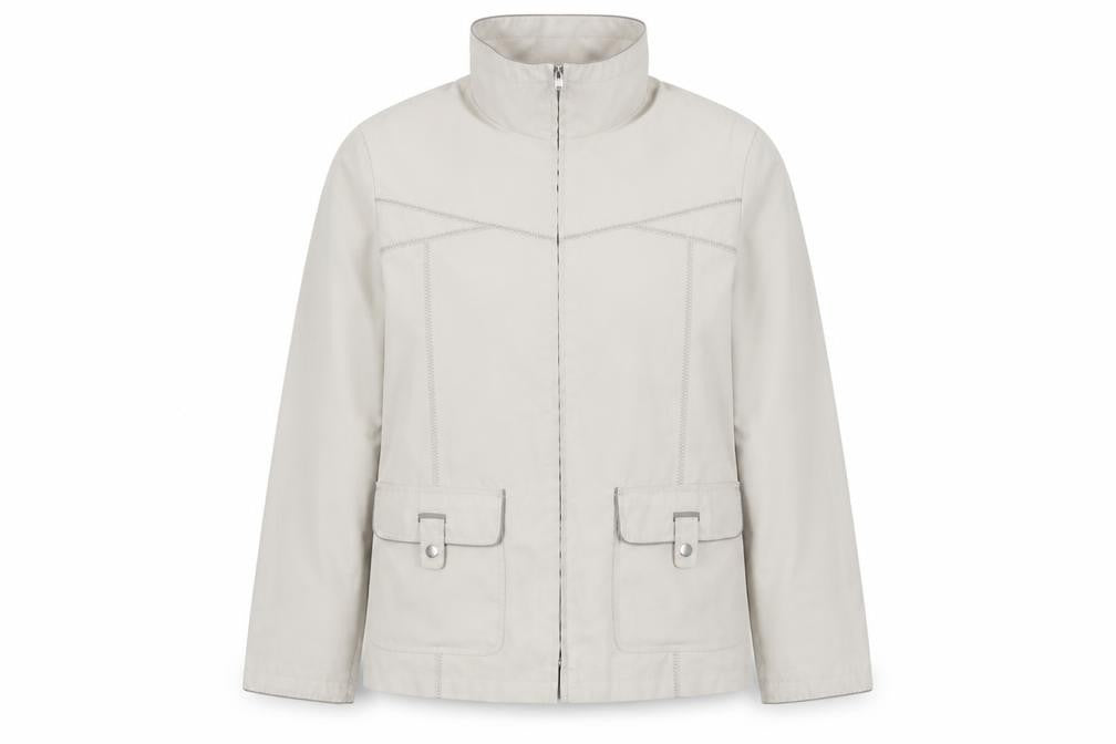 Womens UK Size M BM Beige Jacket