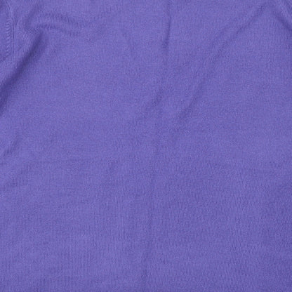 Womens UK Size L BM Purple Pullover Jumper