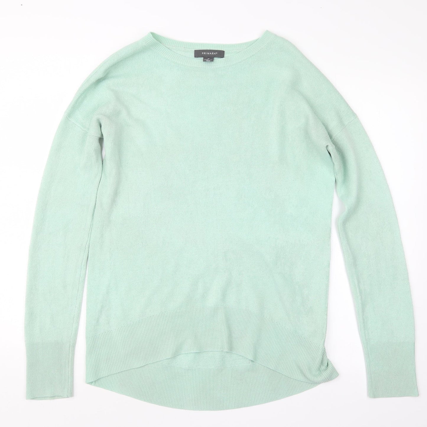 Primark Womens Green  Knit Pullover Jumper Size 6