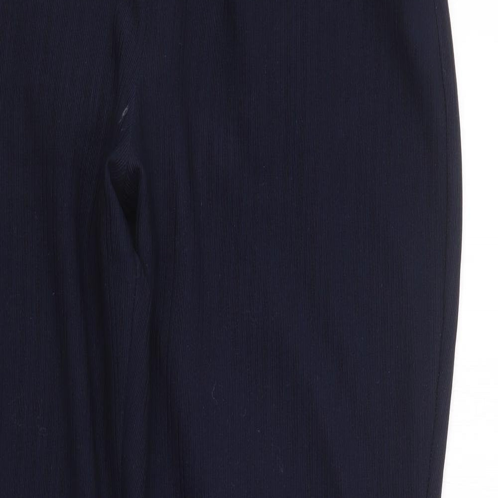 Womens UK Size 14 Preworn Regular Fit  Blue Trousers