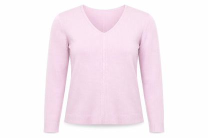 Front view of marianna women’s purple jumper, size XL