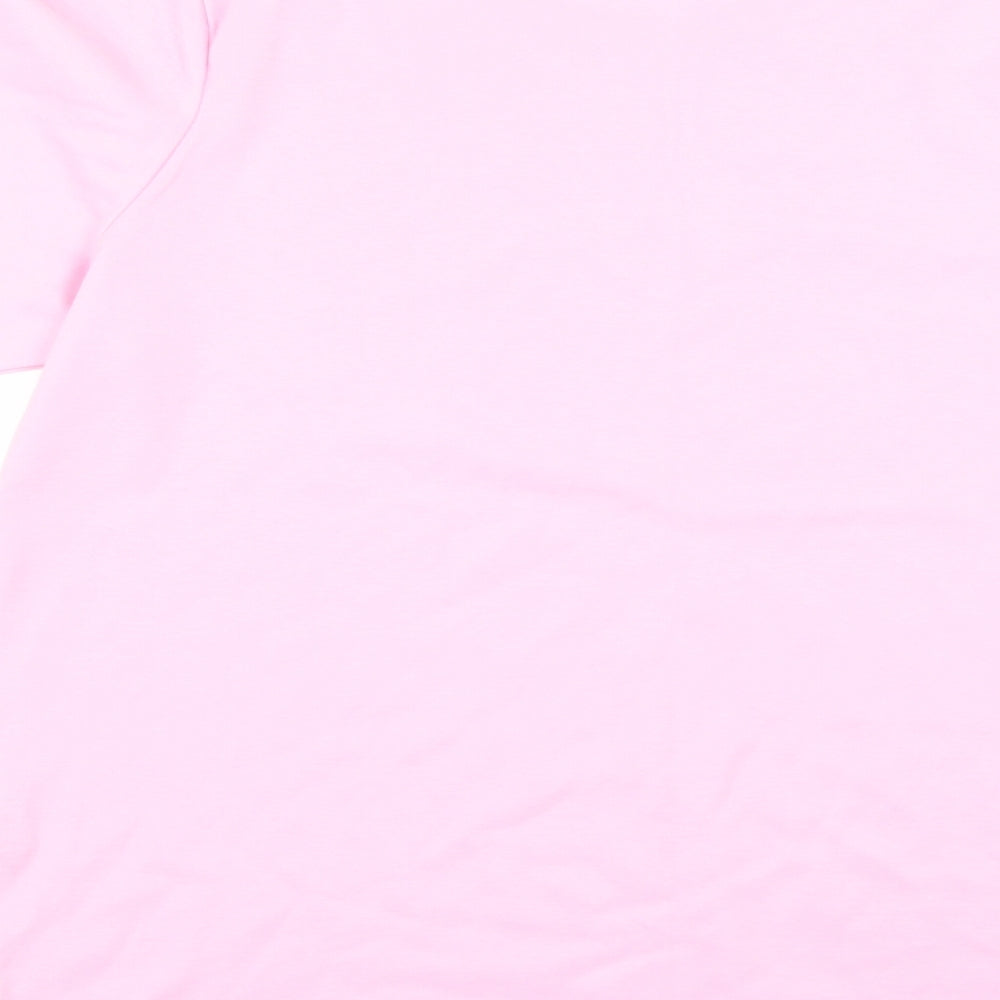 Womens UK Size XL ellie louise Pink Basic T-Shirt
