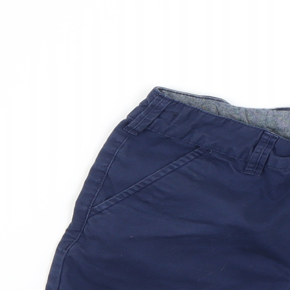 George Boys Blue   Chino Shorts Size 5-6 Years