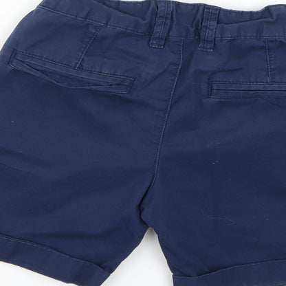 George Boys Blue   Chino Shorts Size 5-6 Years