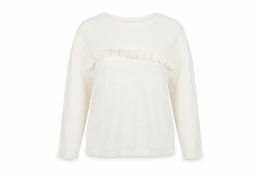Womens UK Size 18 Very White Pullover Jumper