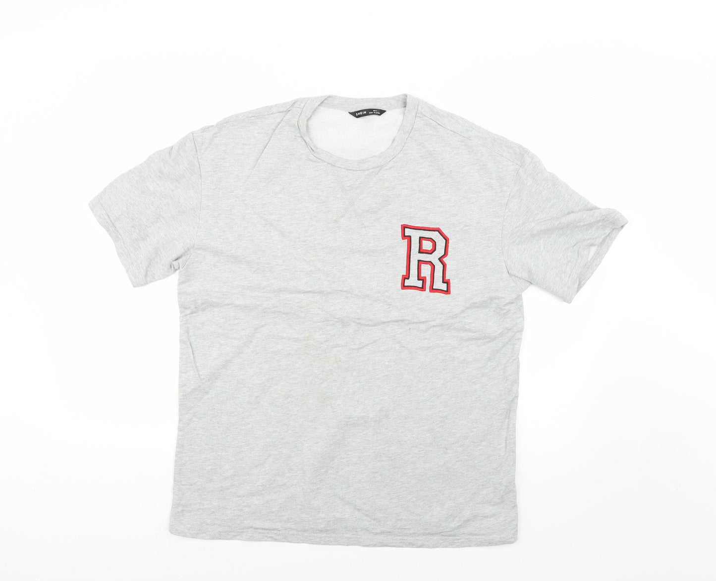 SheIn Mens Grey    T-Shirt Size S