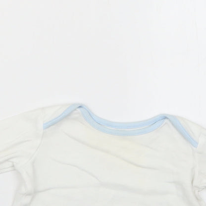 Marks and Spencer Baby White   Basic T-Shirt Size 3-6 Months