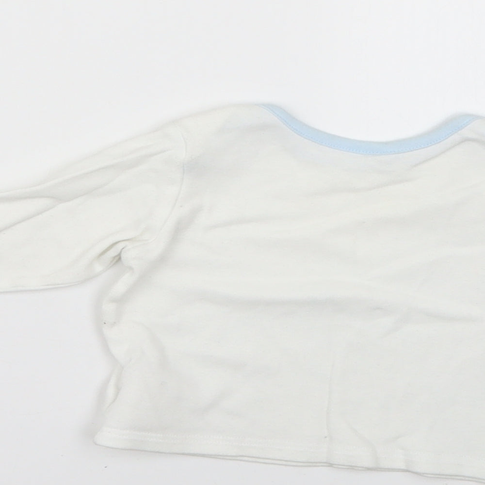 Marks and Spencer Baby White   Basic T-Shirt Size 3-6 Months