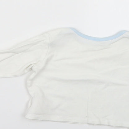 Marks and Spencer Baby White   Basic T-Shirt Size 3-6 Months
