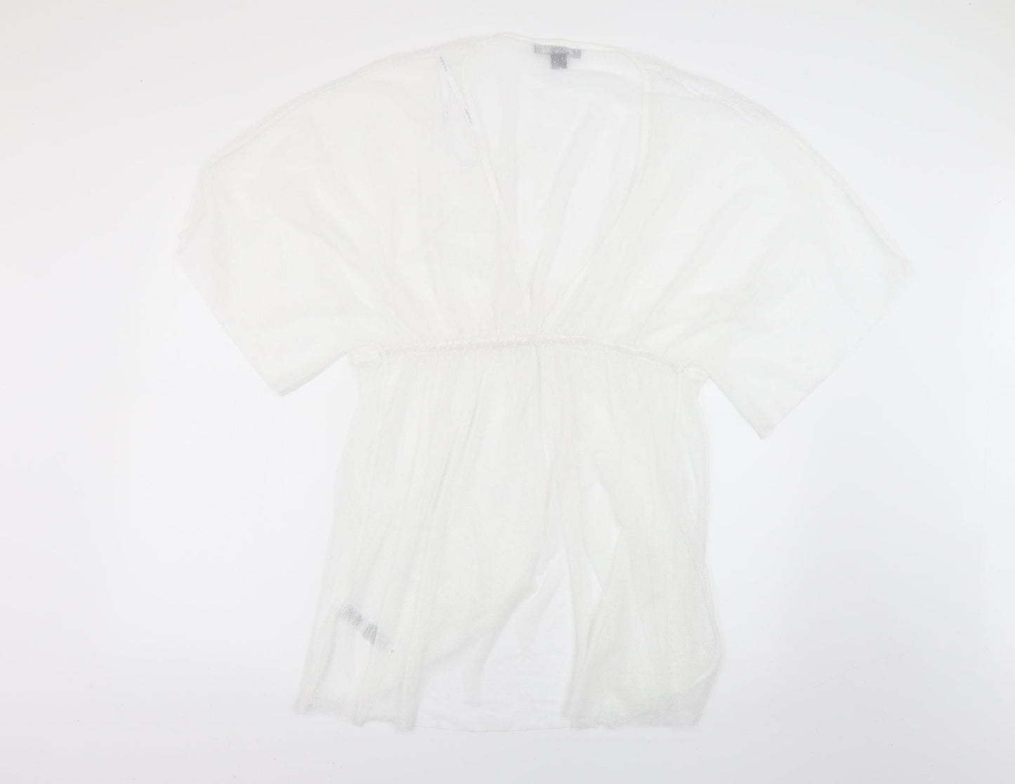 Primark Womens White   Cardigan Jumper Size 12