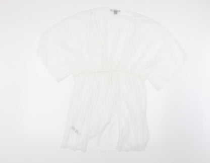 Primark Womens White   Cardigan Jumper Size 12