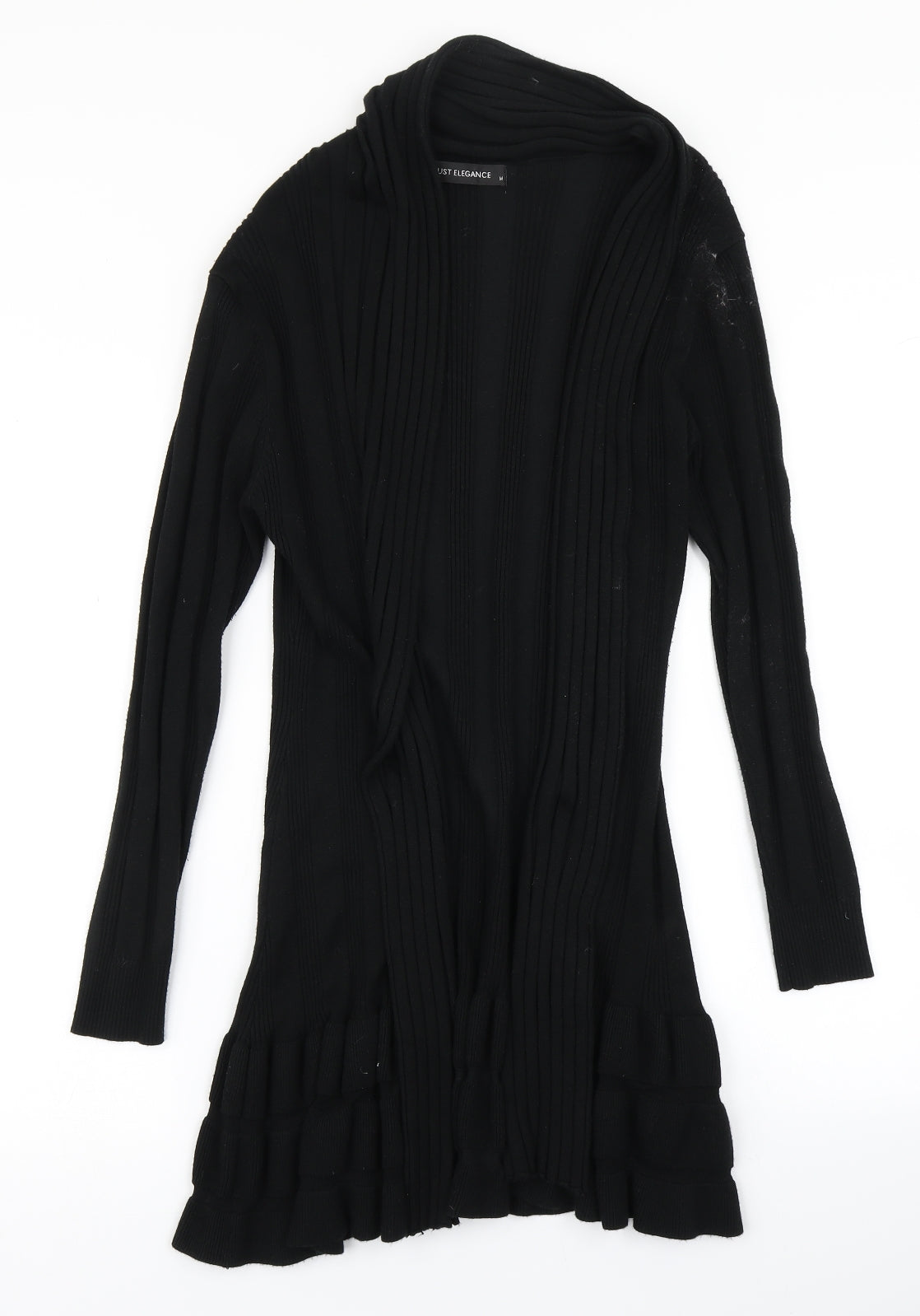 Just Elegance Womens Black  Knit Cardigan Jumper Size M