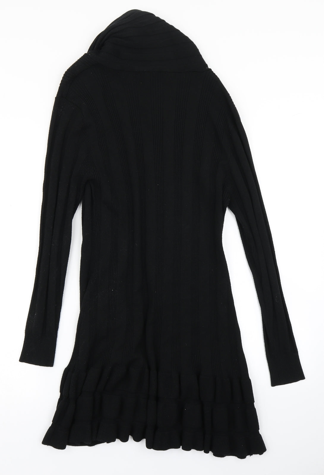 Just Elegance Womens Black  Knit Cardigan Jumper Size M