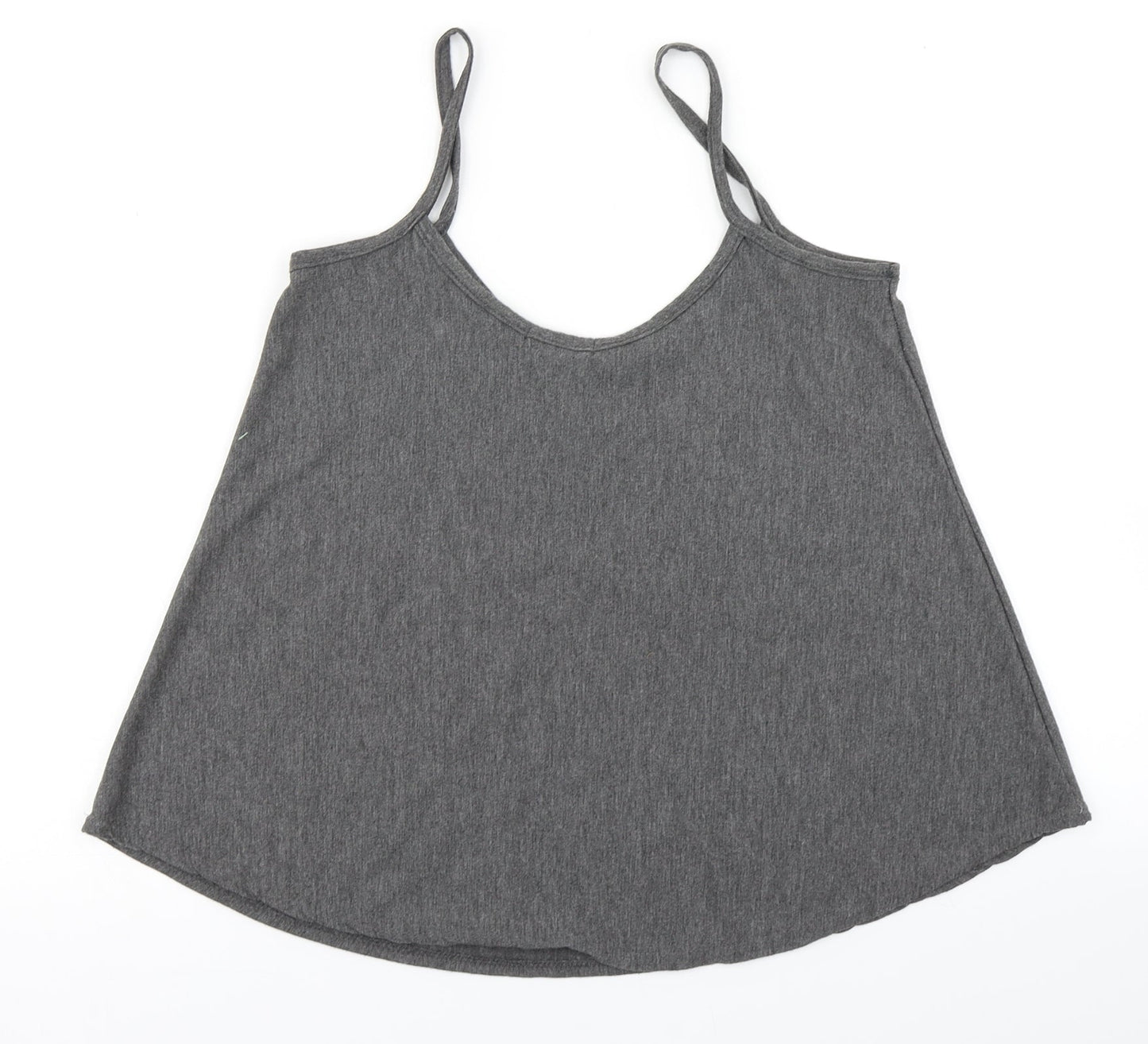 Boohoo Womens Grey   Camisole T-Shirt Size 8