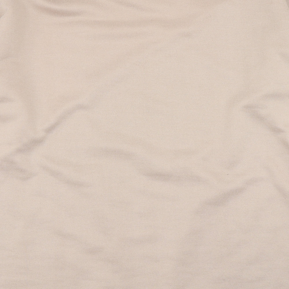 Boohoo Womens Brown Colourblock  Pullover Sweatshirt Size 8