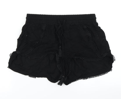 New Look Womens Black   Hot Pants Shorts Size 10
