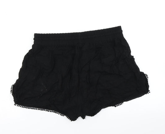 New Look Womens Black   Hot Pants Shorts Size 10