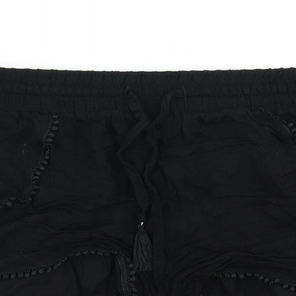 New Look Womens Black   Hot Pants Shorts Size 10