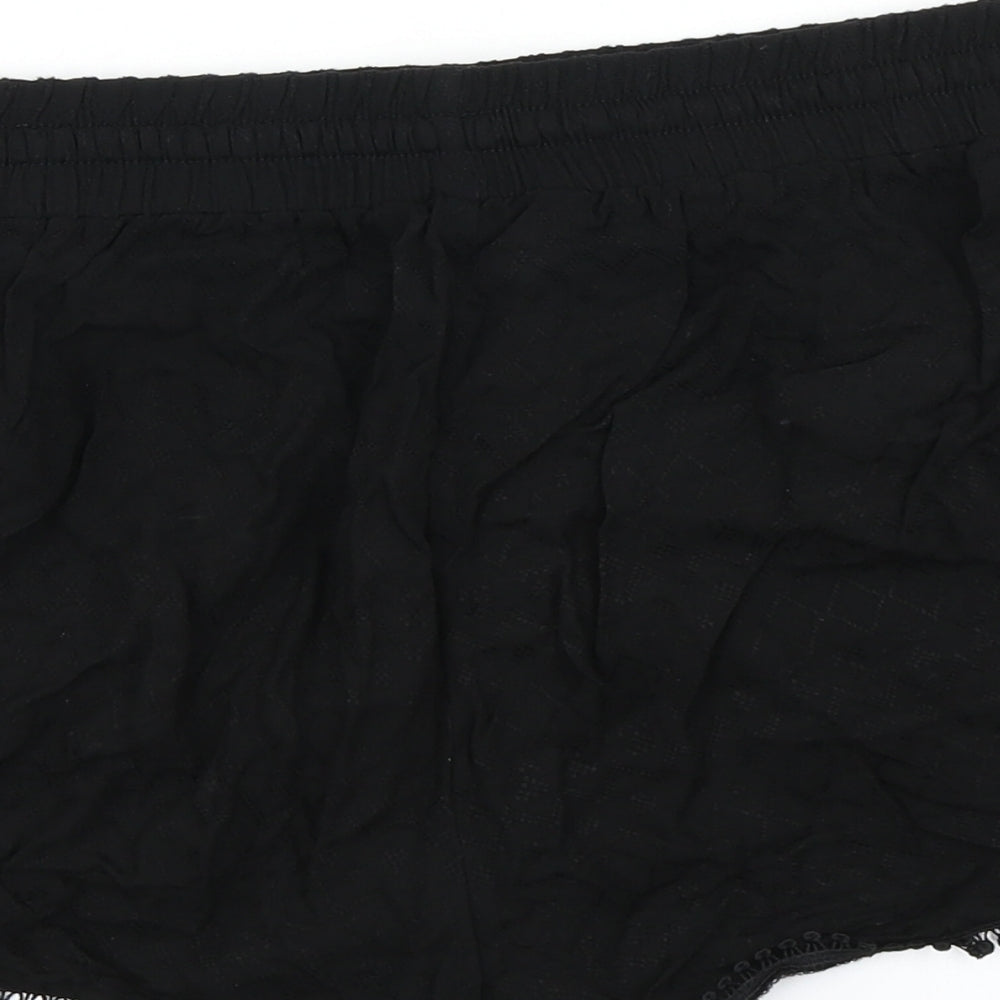 New Look Womens Black   Hot Pants Shorts Size 10
