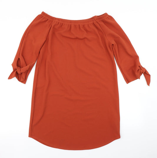 New Look Womens Brown   A-Line  Size 8