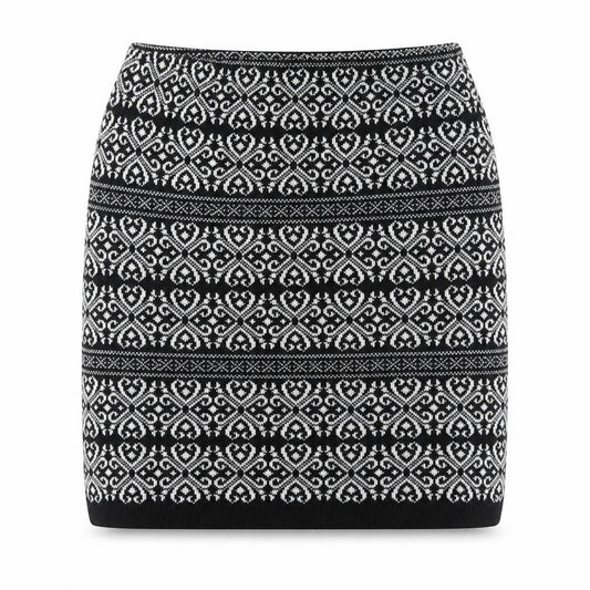 Womens UK Size S Boohoo A-Line Knit Skirt
