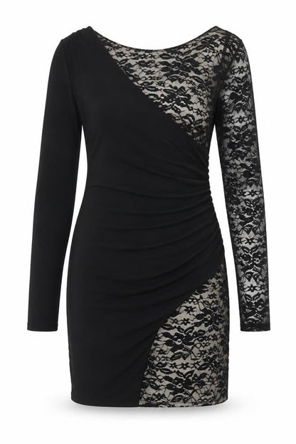 Front view of Sway women’s black bodycon, size L
