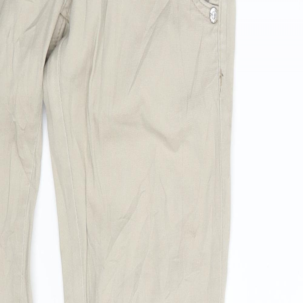 Dzire Jeans Womens Beige  Denim Skinny Jeans Size 30 in L31 in