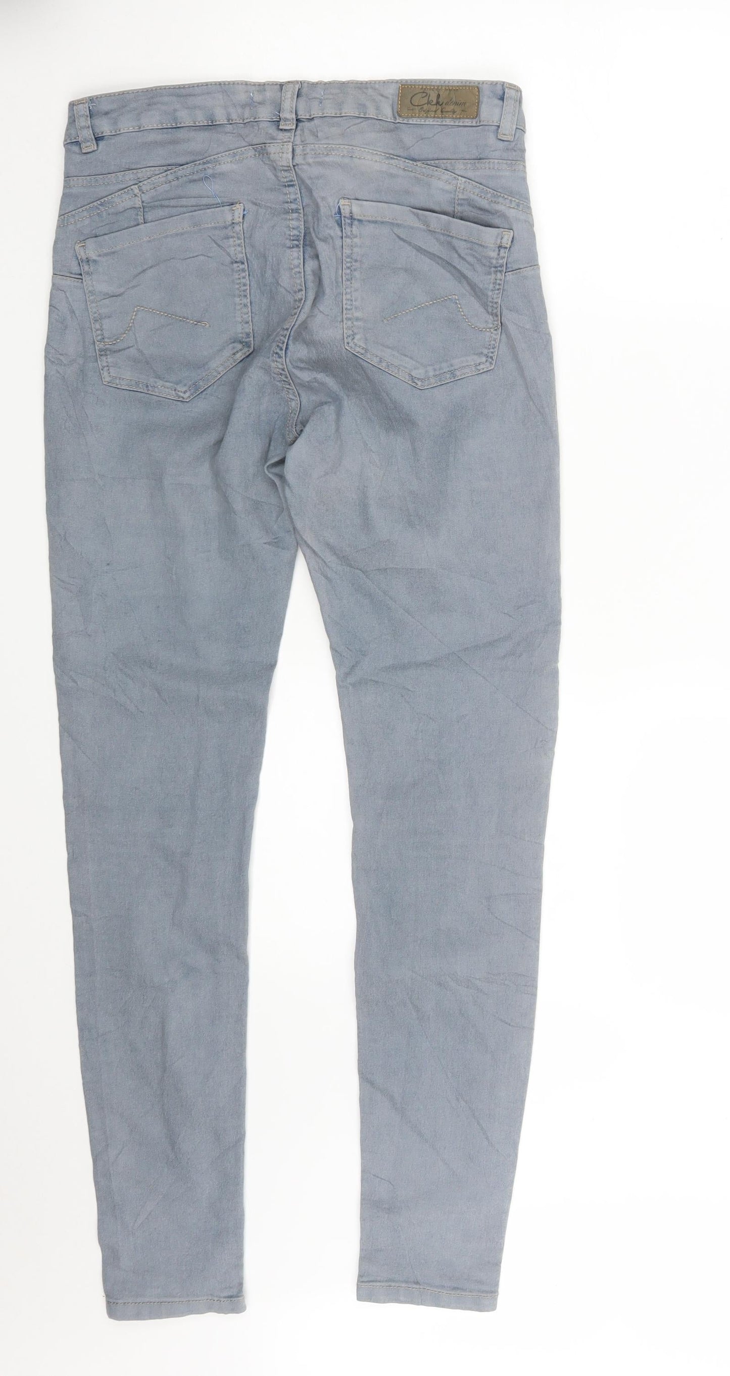 Clockhouse Womens Grey  Denim Jegging Jeans Size 30 in L30 in