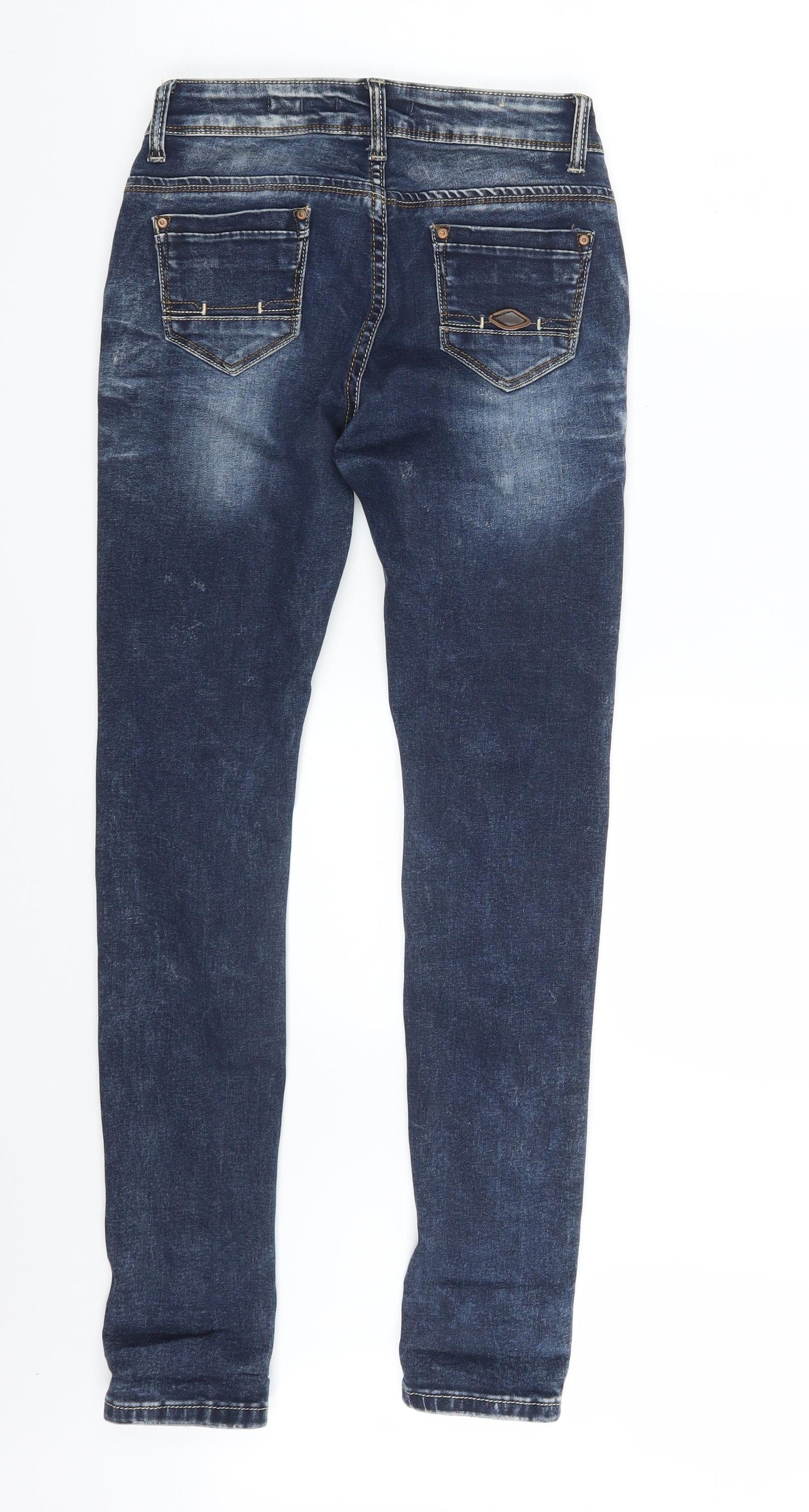 Resalsa Womens Blue  Denim Skinny Jeans Size 26 in L30 in