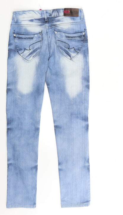 Y.L.H Jeans Girls Blue  Denim Skinny Jeans One Size