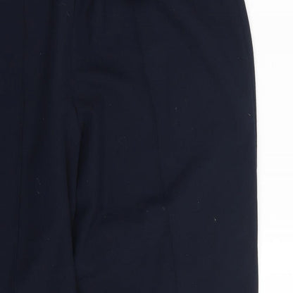 Womens UK Size 16 Vida Vi Regular Fit Dress Pants Blue Trousers