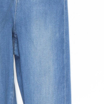 ASOS Womens Blue  Denim Skinny Jeans Size 25 in L31 in