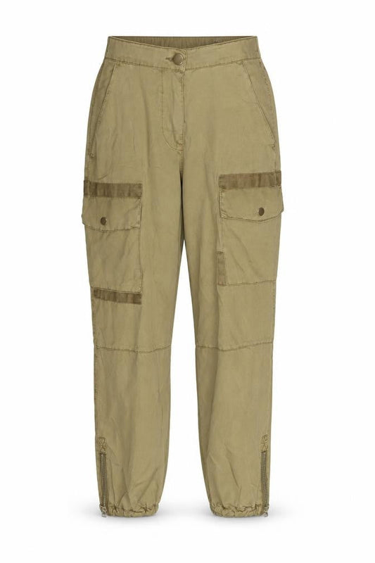 River Island Womens Brown   Carrot Trousers Size 6 L26 in
