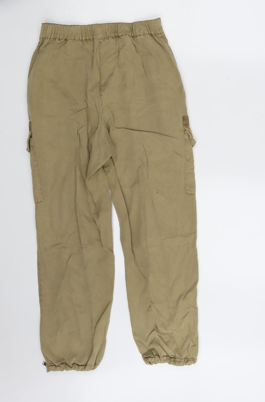 River Island Womens Brown   Carrot Trousers Size 6 L26 in