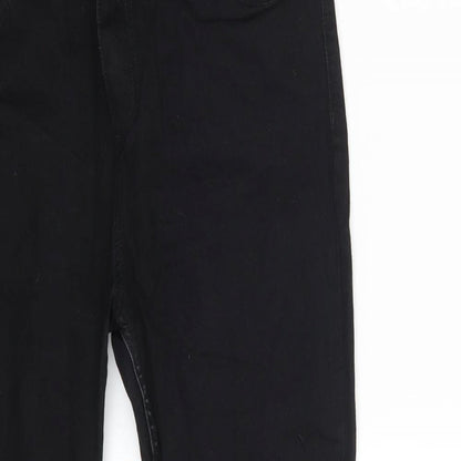 Very Womens Black  Denim Skinny Jeans Size 14 L26 in