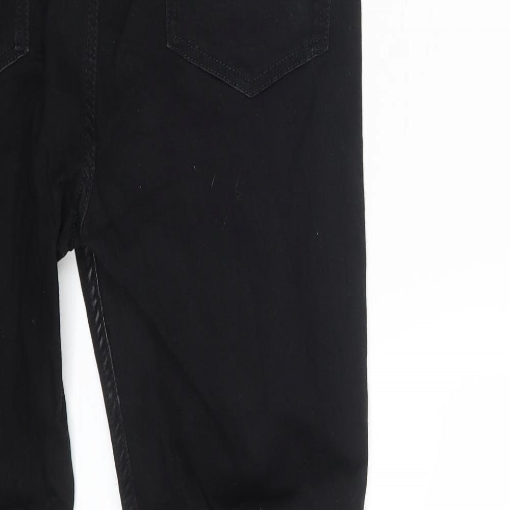 Very Womens Black  Denim Skinny Jeans Size 14 L26 in