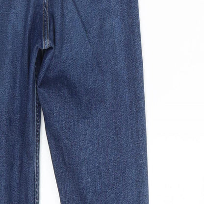 Topshop Womens Blue  Denim Skinny Jeans Size 24 in L28 in