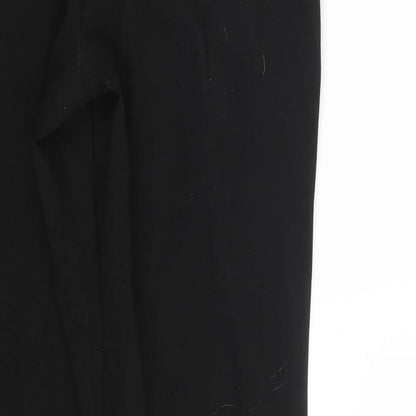 Womens UK Size 28 in Trutex Regular Fit  Black Trousers