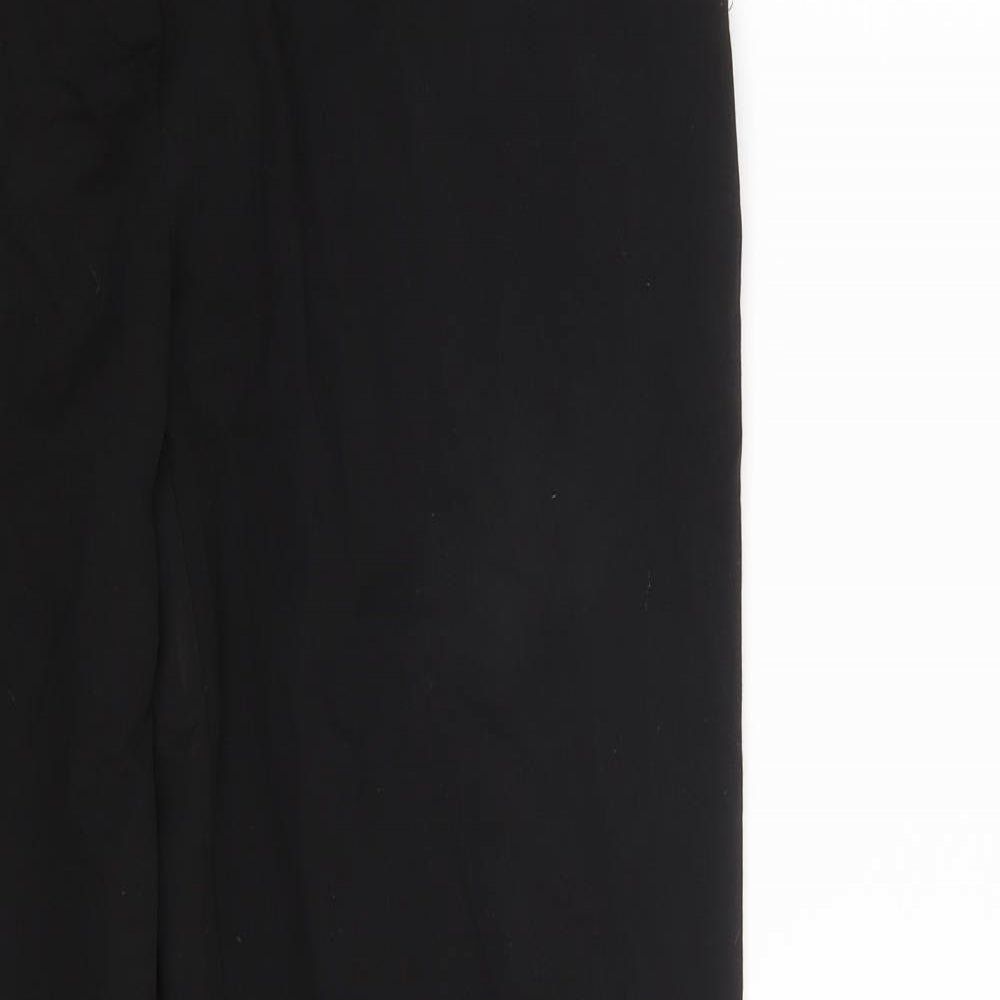 Womens UK Size 14 New Look Regular Fit  Black Trousers