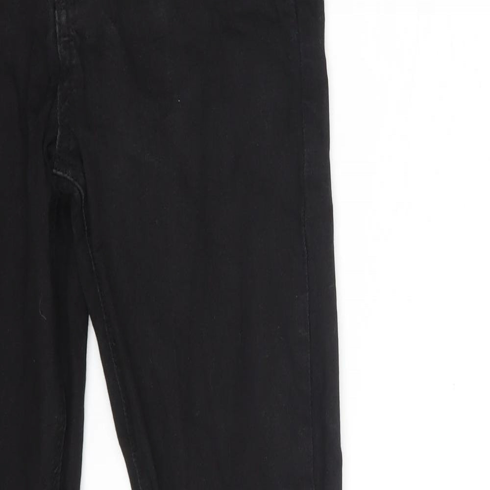 KD Division Girls Black  Denim Skinny Jeans Size 11-12 Years