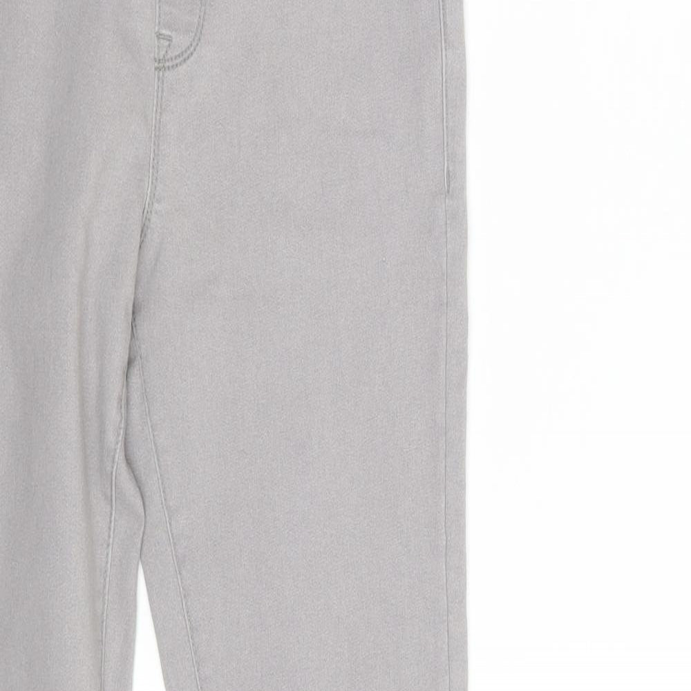 Denim Co. Womens Grey  Denim Jegging Jeans Size 8 L28 in