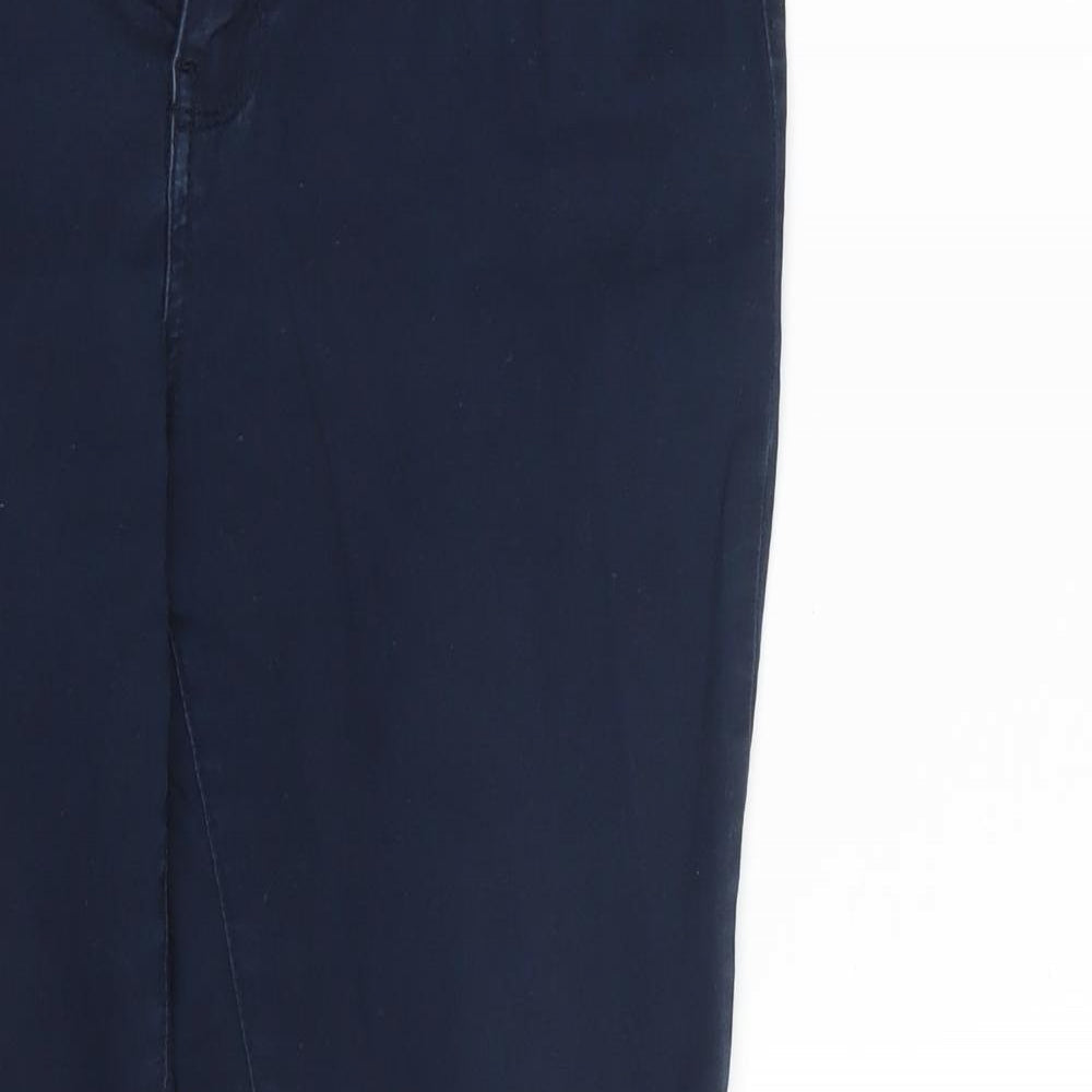 Buffalo Womens Blue  Denim Capri Jeans Size 12 L26 in