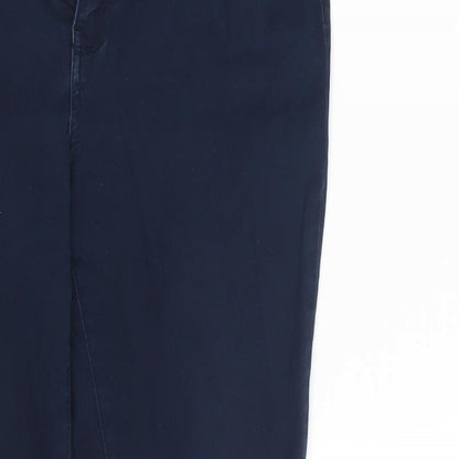 Buffalo Womens Blue  Denim Capri Jeans Size 12 L26 in