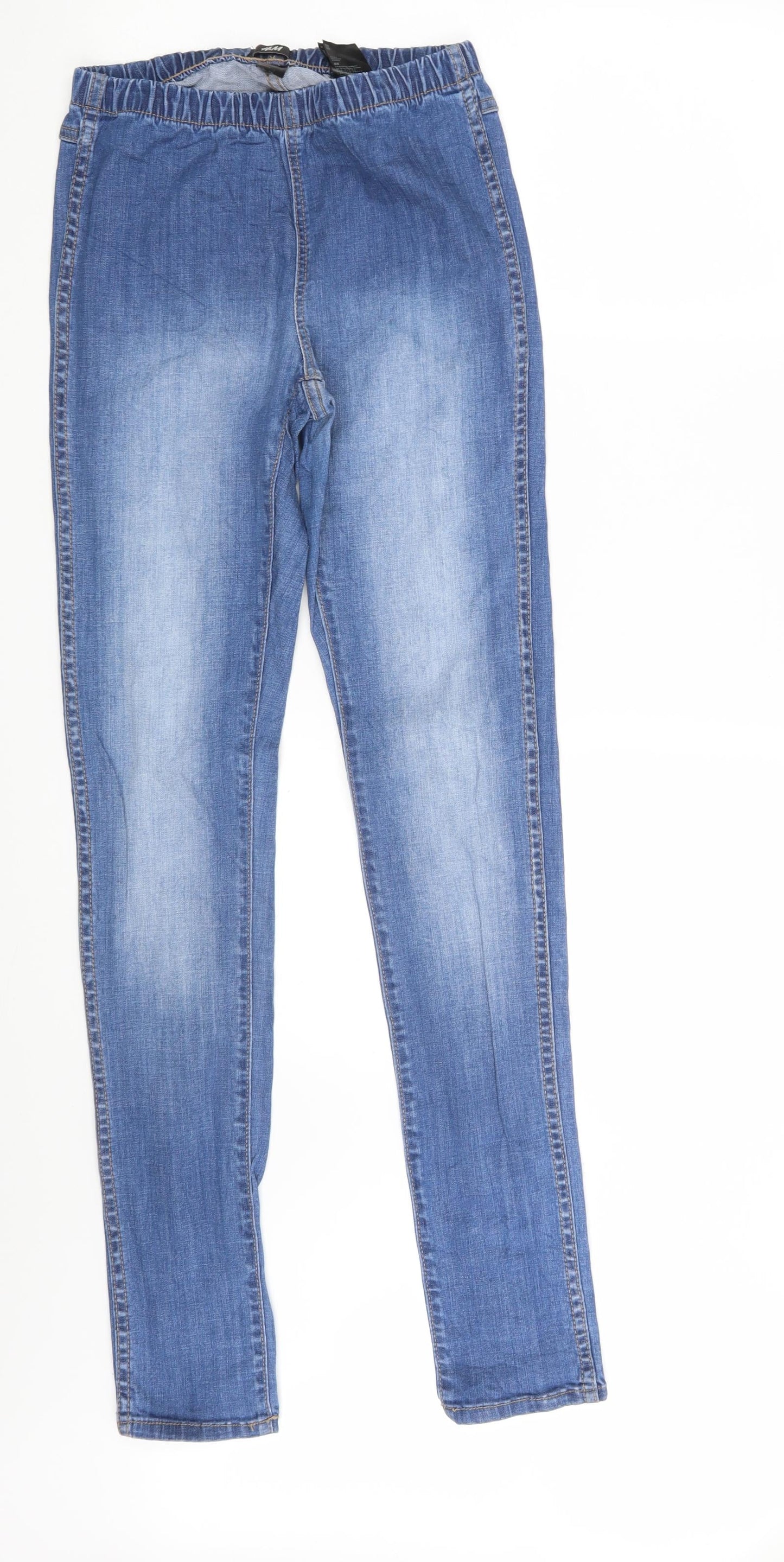 Womens UK Size S H&M Slim Fit Jegging Blue Jeans