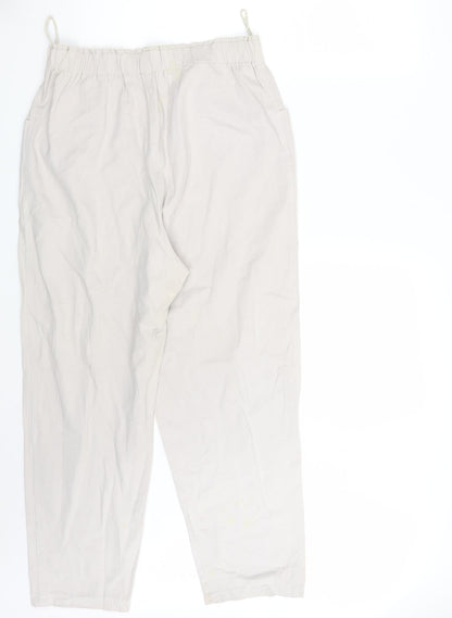 Preworn Womens Beige   Dress Pants Trousers One Size L25 in