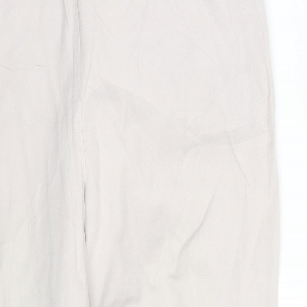 Preworn Womens Beige   Dress Pants Trousers One Size L25 in